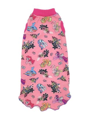 maglietta mini poni rosa