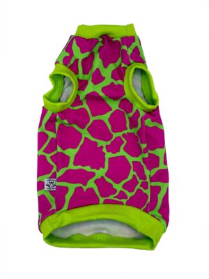 Maglietta Sphynx GIraffa Fluo